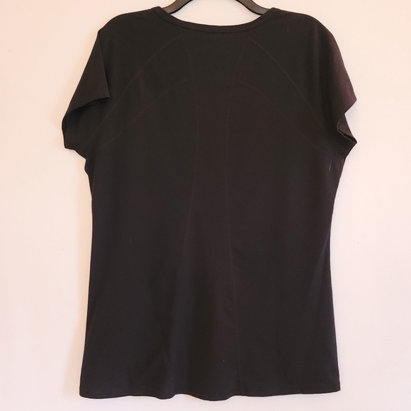 Z by Zella Black Active Short Sleeve Tee womens size xl - Picture 4 of 9